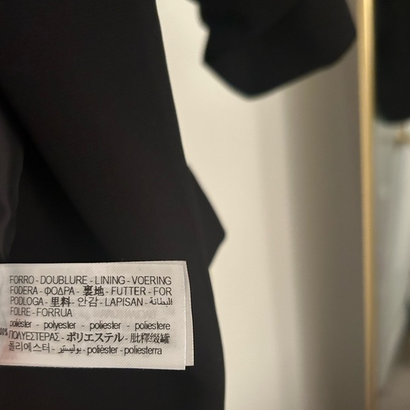 NWT ZARA BLAZER WITH ROLLED-UP SLEEVES - Picture 6 of 6